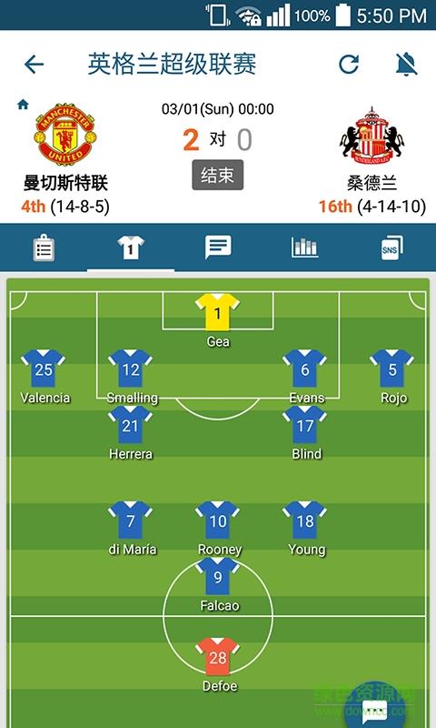 实时比分中心截图