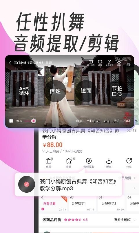 中舞网手机版截图