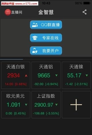 金智慧行情直播室截图
