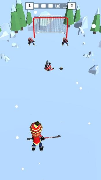 欢乐雪地竞速冰球大作战手机版截图