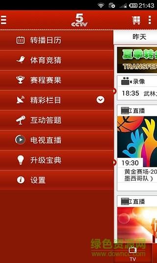 2016欧洲杯CCTV5直播平台截图