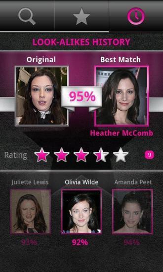 明星脸(Celebrity Matchup)