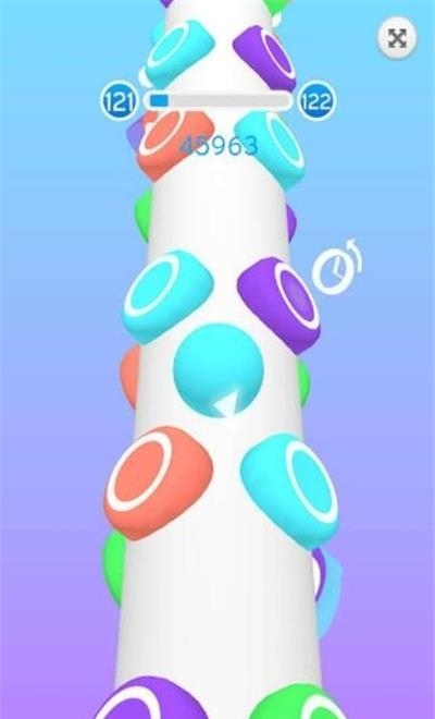 跃动的彩球截图