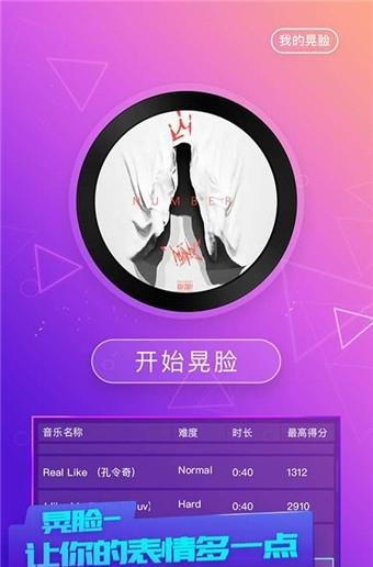 晃脸挑战