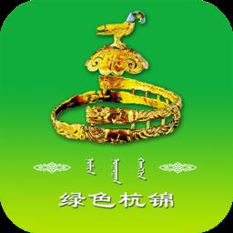 绿色杭锦