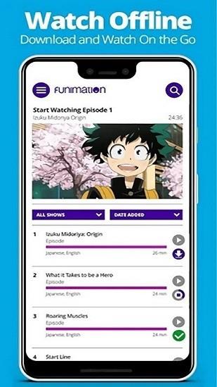 funimation动漫平台截图