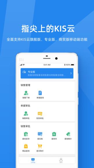 金蝶kis云截图