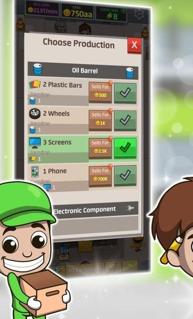 Idle Factory(空闲工厂大亨)截图
