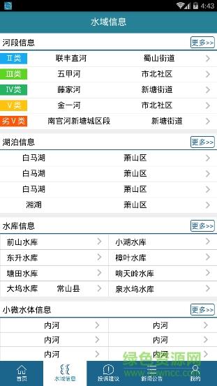 杭州智慧河道云平台截图