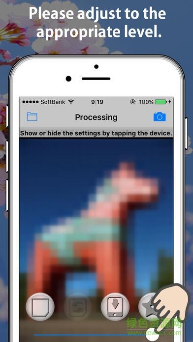 Blur photo马赛克截图