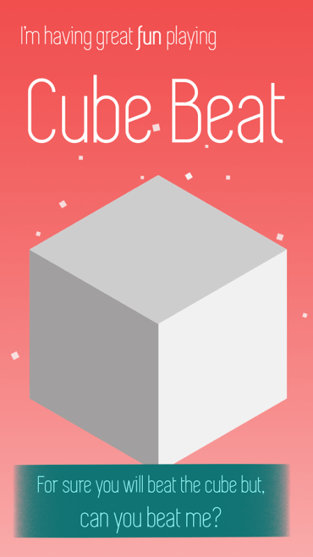 Cube Beat(立方体的节拍)