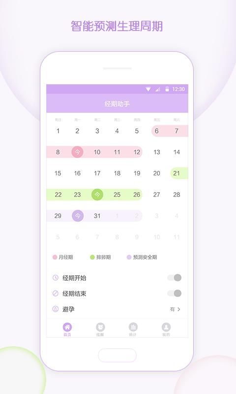 有记大姨妈截图