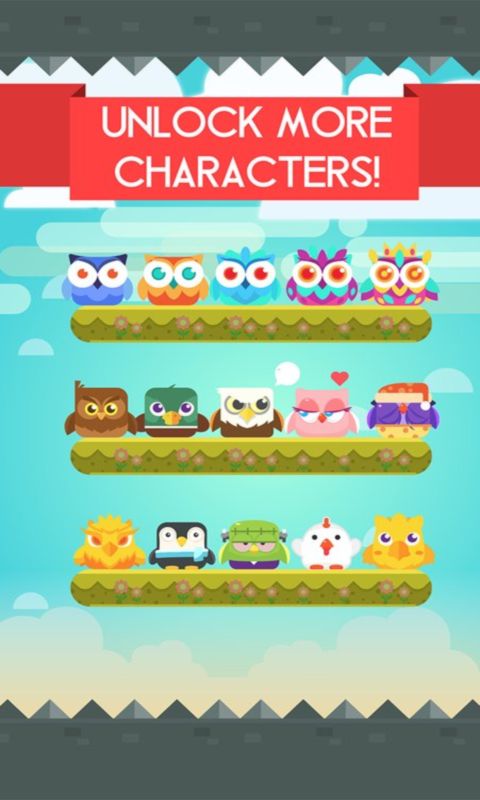 Owl can(跳跃猫头鹰)截图