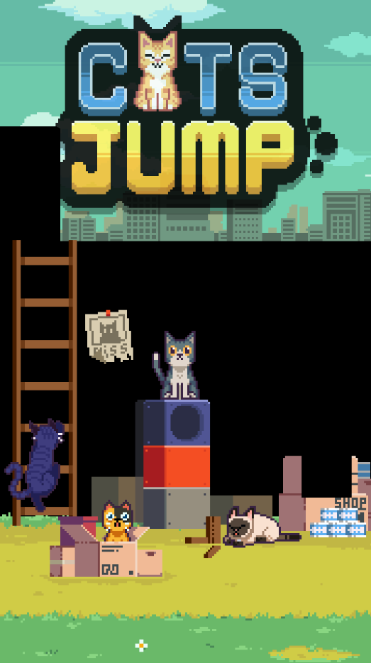 CatsJump(像素猫咪跳跃)截图