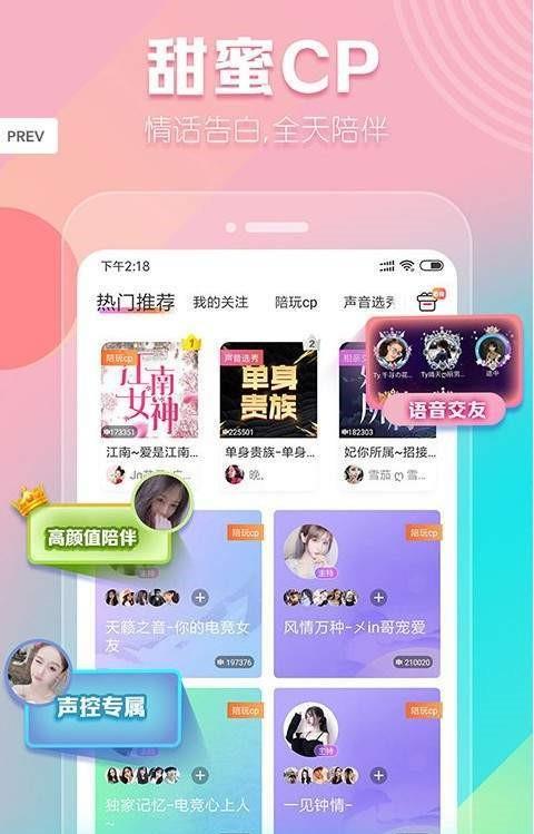 浪漫语聊截图