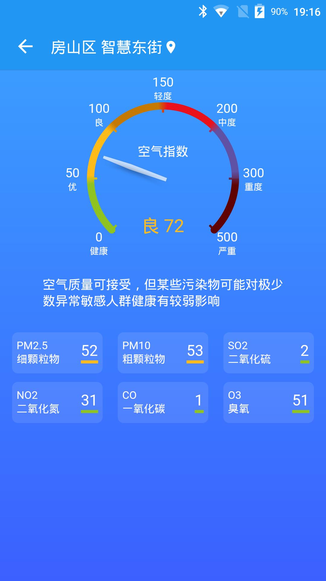 亲壳天气截图