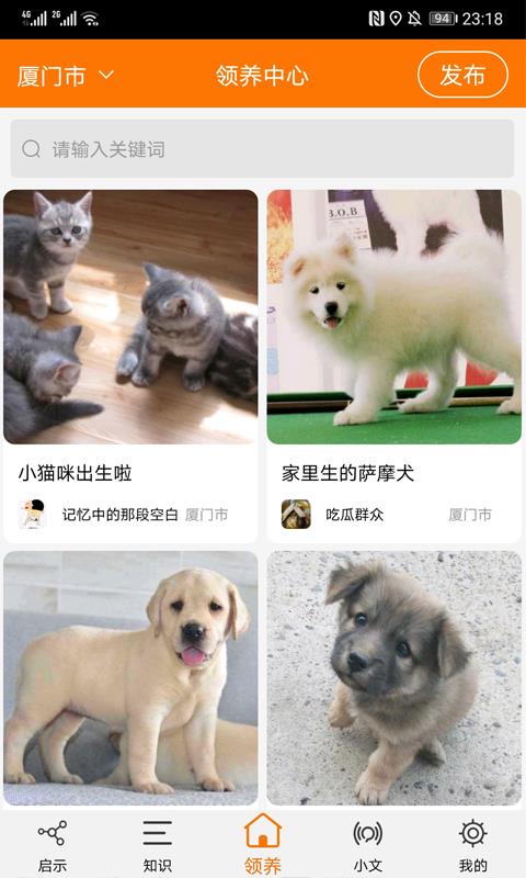 宠物公益截图
