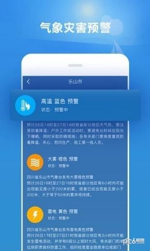 好运天气截图