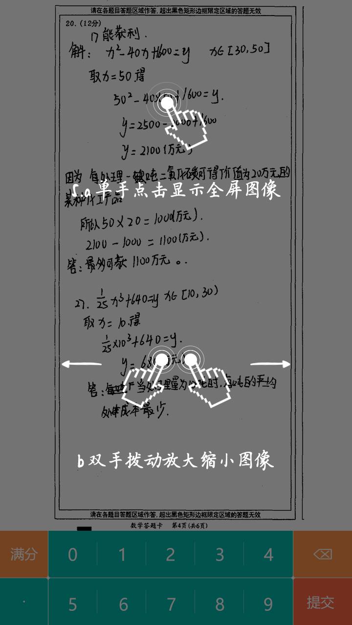 五岳阅卷截图