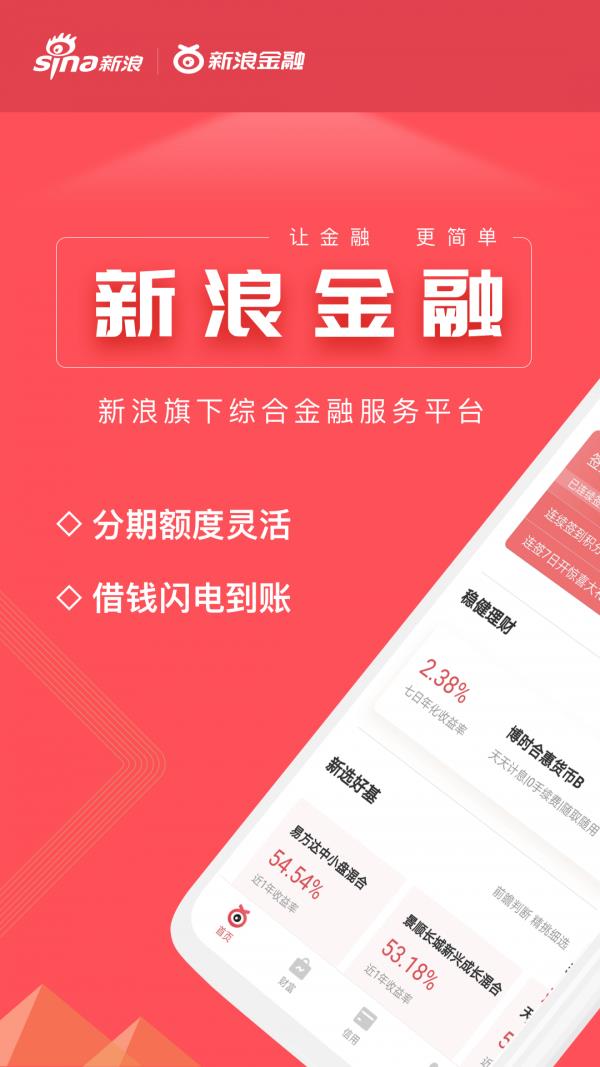 新浪金融截图
