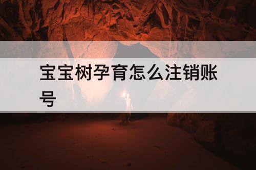 宝宝树孕育怎么注销账号