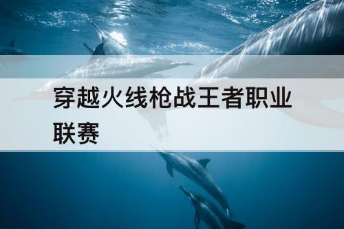 穿越火线枪战王者职业联赛