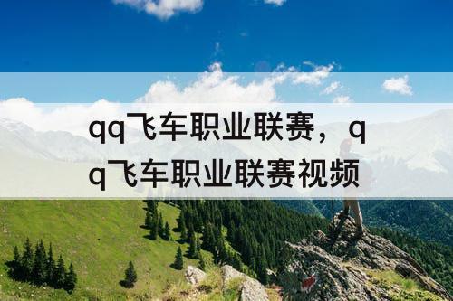 qq飞车职业联赛,qq飞车职业联赛视频