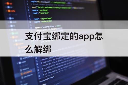 支付宝绑定的app怎么解绑
