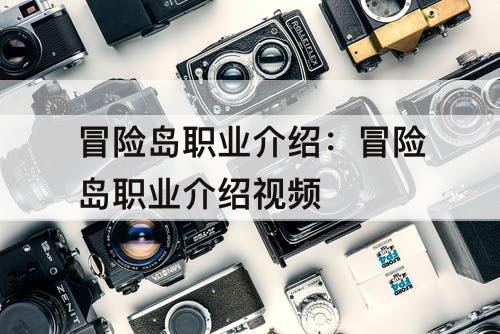 冒险岛职业介绍:冒险岛职业介绍攻略