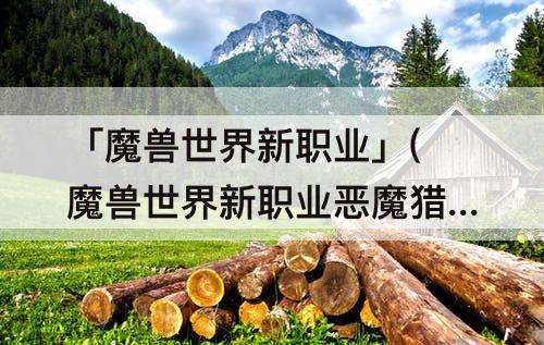 「魔兽世界新职业」(魔兽世界新职业恶魔猎手)