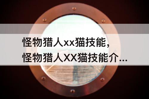 怪物猎人xx猫技能，怪物猎人XX猫技能介绍