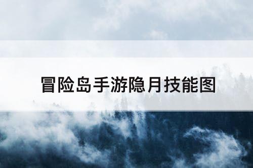 冒险岛手游隐月技能图