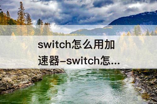 switch怎么用加速器-switch怎么用加速器加速下载