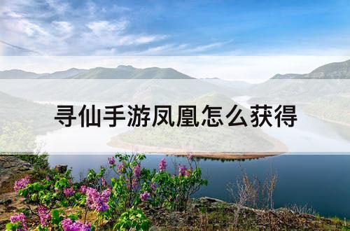 寻仙手游凤凰怎么获得